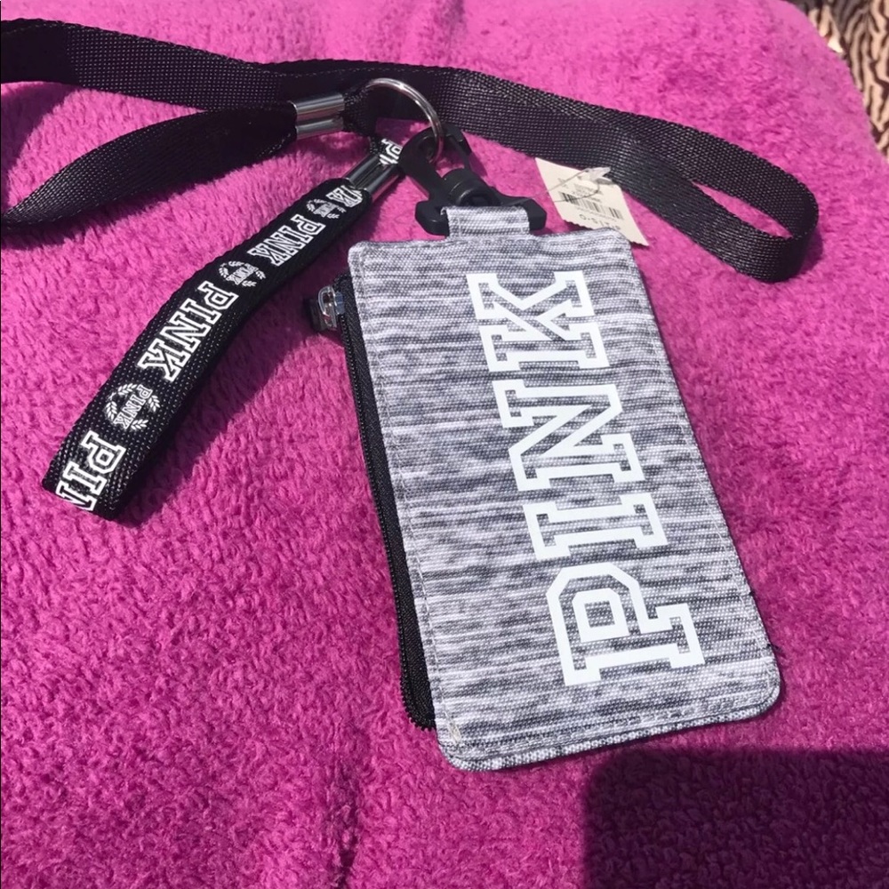 Vs pink lanyard